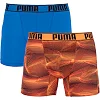 Труси-боксери PUMA ACTIVE BOXER PRINT 2P чоловічі
