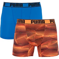 Труси-боксери PUMA ACTIVE BOXER PRINT 2P чоловічі