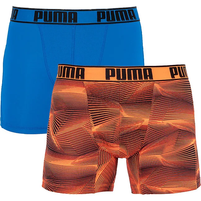 Труси-боксери PUMA ACTIVE BOXER PRINT 2P чоловічі