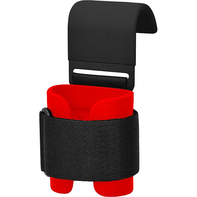 Гаки для тяги на зап'ястя POWER SYSTEM PS-3310 Hardcore Hooks Black/Red