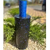 Масажний ролик (роллер) гладкий PowerPlay PP-4348 2 in 1 EPP Foam Roller Чорно/Синій (33x14см.)