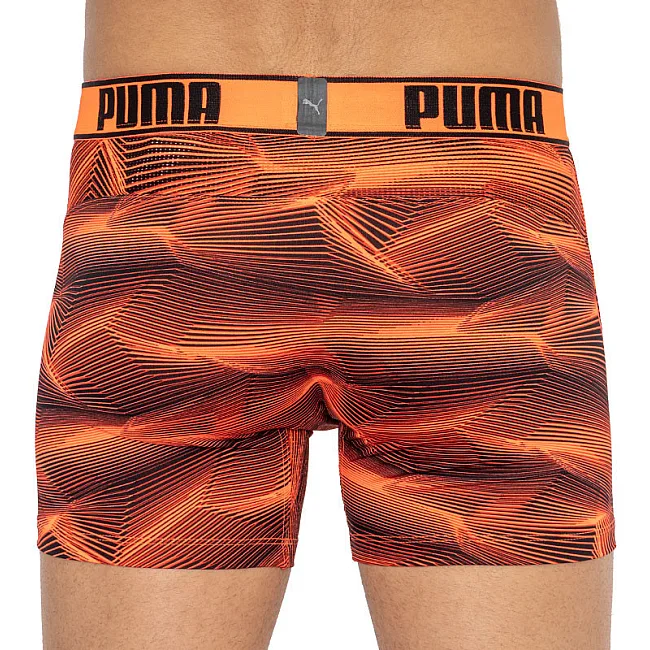 Труси-боксери PUMA ACTIVE BOXER PRINT 2P чоловічі