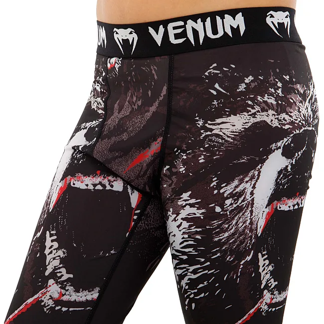 Компрессионные штаны леггинсы тайтсы детские VENUM
 GRIZZLY 9605B XXS
-S (Черный)
