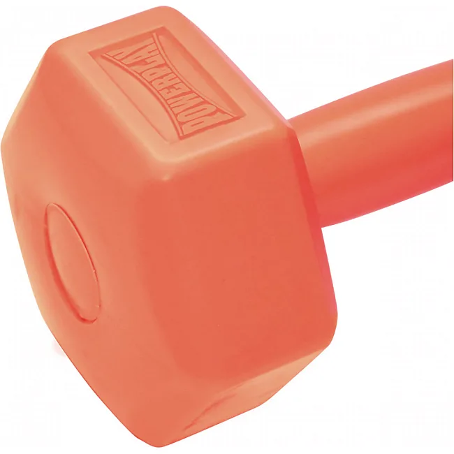 Гантели композитные POWERPLAY 4124 Hercules 2*1 кг. Оранжевые (пара - 2шт.)
