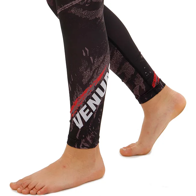 Компрессионные штаны леггинсы тайтсы детские VENUM
 GRIZZLY 9605B XXS
-S (Черный)