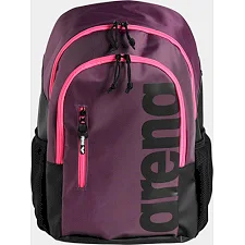 Рюкзак Arena SPIKY III BACKPACK 30 черный, фиолетовый, розовый 31 x 16 x 46