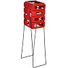 Корзина для теннисных мячей на 36 шт Unique BP-M red
