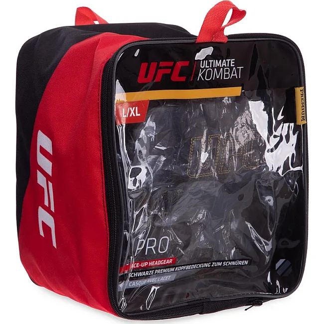 Шлем для бокса в мексиканском стиле
 кожаный UFC PRO Prem Lace Up UHK-75057 XXL