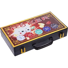 Набор для покера в пластиковом кейсе Poker game set Poker game set SP-SPORT 200S-E 200 фишек