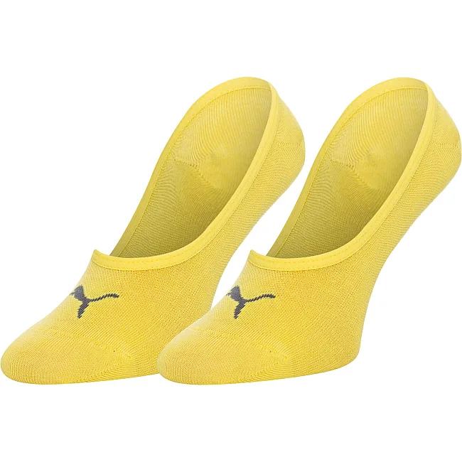 Шкарпетки PUMA FOOTIE 3P UNISEXжовтий