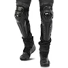 Комплект мотозащиты наколенники и налокотники SCOYCO K57H57 (Черный)