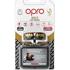 Капа OPRO Gold взрослая (возраст 11+) JAWS Black/Red (art.102504011)