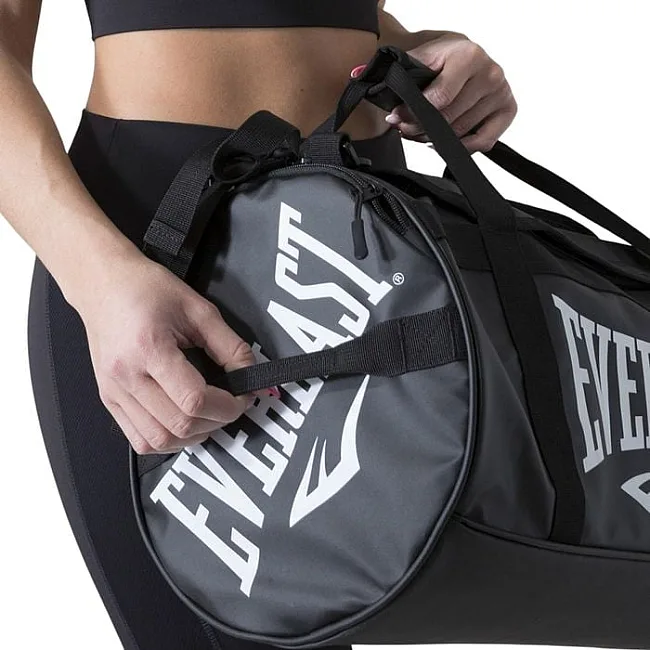 Спортивная сумка Everlast DUFFLE BAG SMALL (LOGO) черный 30L 43 x 22 x 27 см