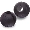 Расширитель хвата сферический на гриф гантели и турник Handle Grip SP-SPORT FI-1789 6,5см (Черный)