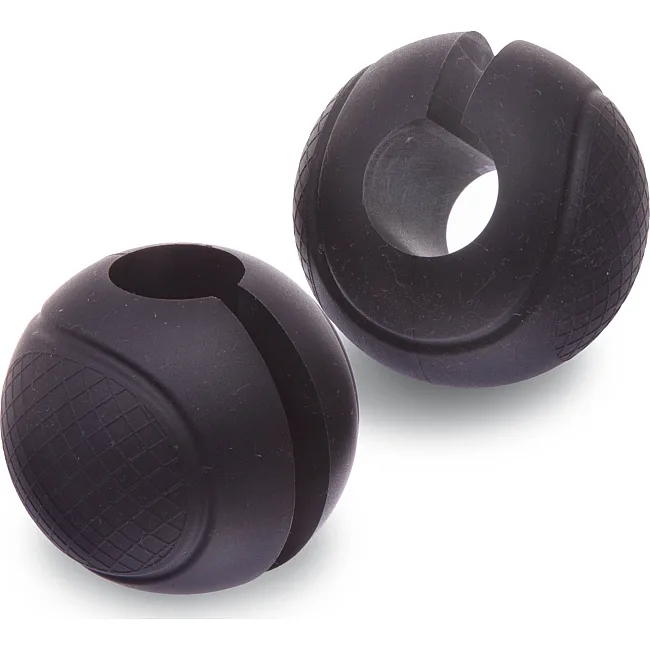 Расширитель хвата сферический на гриф гантели и турник Handle Grip SP-SPORT FI-1789 6,5см (Черный)