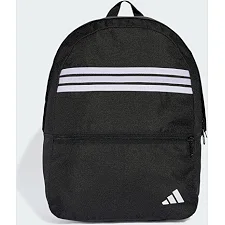 Рюкзак Adidas CLASSIC BACK-TO-SCHOOL STRIPES BACKPACK 27.5L черный, белый 15x31x44 см
