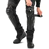 Комплект мотозащиты наколенники и налокотники SCOYCO K57H57 (Черный)