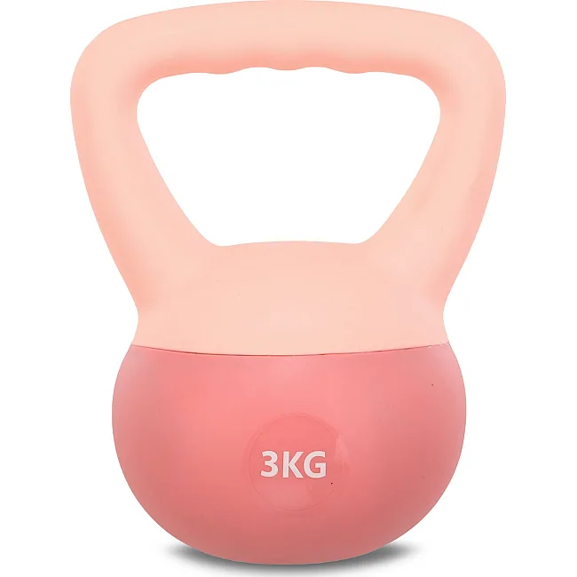 Гиря мягкая SP-SPORT
 SOFT KETTLEBELL FI-0122-3 вес 3кг (Розовый)