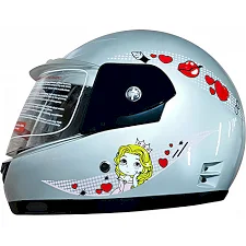 Мотошолом дитячий інтеграл (full face) SP-SPORT MT-3295 (Сірий)