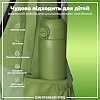 Бутылка для воды металлическая ION8 600 мл. Stainless Steel, Khaki Green