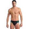 Плавки мужские Arena SWIM BRIEFS GRAPHIC черный, бирюзовый