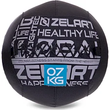 М'яч набивний медичний для кросфіту WALL BALL ZELART FI-2637-7 7кг