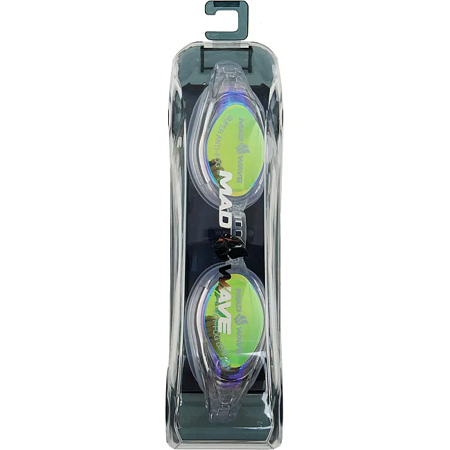 Очки для плавания взрослые
 MADWAVE
 COMPETITION MIRROR AUTOMATIC M043002 (Белый)