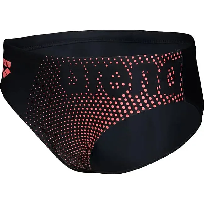 Плавки-слепые для мальчиков Arena DIM LIGHT SWIM BRIEFS черный, коралловый