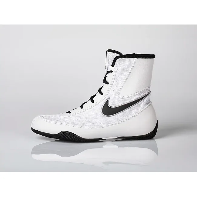 Боксерки для бокса NIKE Machomai 2.0 White Black-Wolf Grey