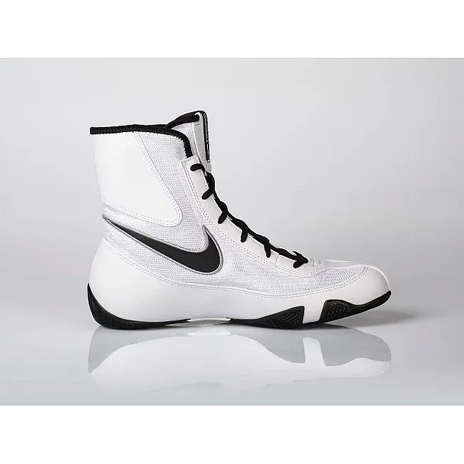 Боксерки для бокса NIKE Machomai 2.0 White Black-Wolf Grey