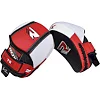Боксерские лапы RDX Leather Red