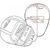 Боксерские лапы RDX Leather Red