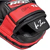 Боксерские лапы RDX Leather Red
