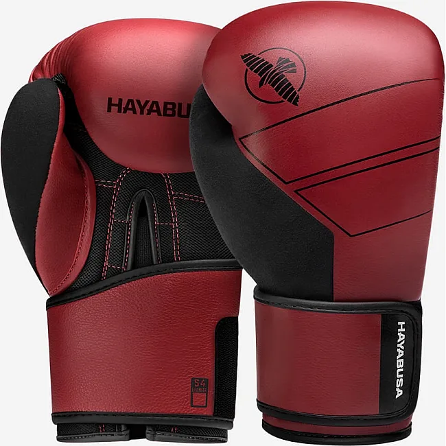 Перчатки для бокса Hayabusa S4 Leather Red