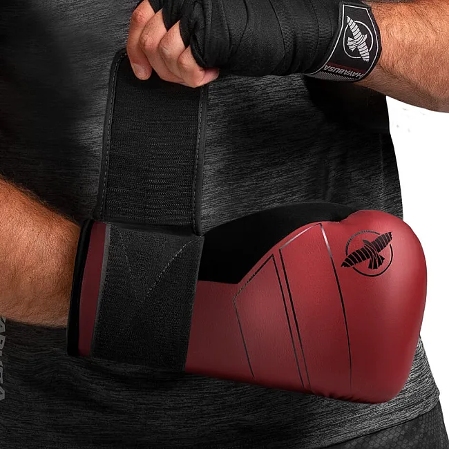 Перчатки для бокса Hayabusa S4 Leather Red