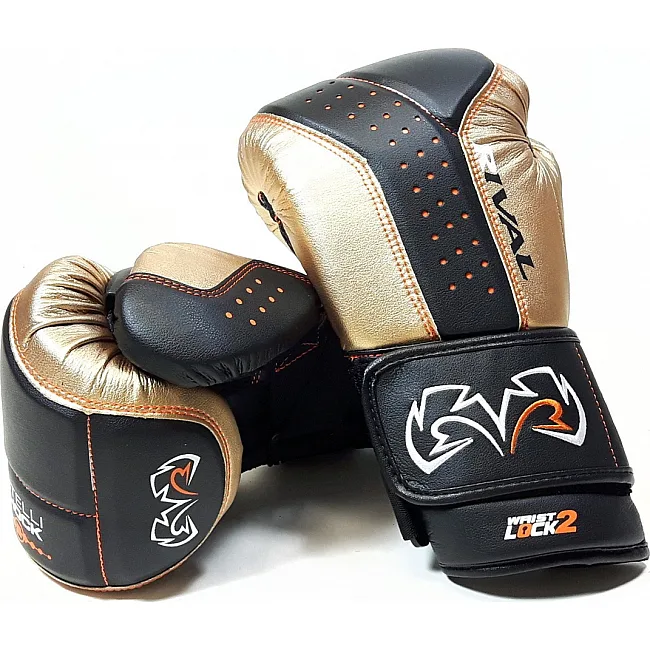 Рукавиці снарядні Rival RB10 Intelli-shock Black/Gold