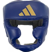 Боксерский шлем ADIDAS Speed Super Pro (сине/золотой, ADISBHG041)