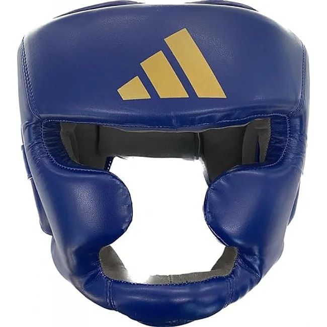 Боксерский шлем ADIDAS Speed Super Pro (сине/золотой, ADISBHG041)