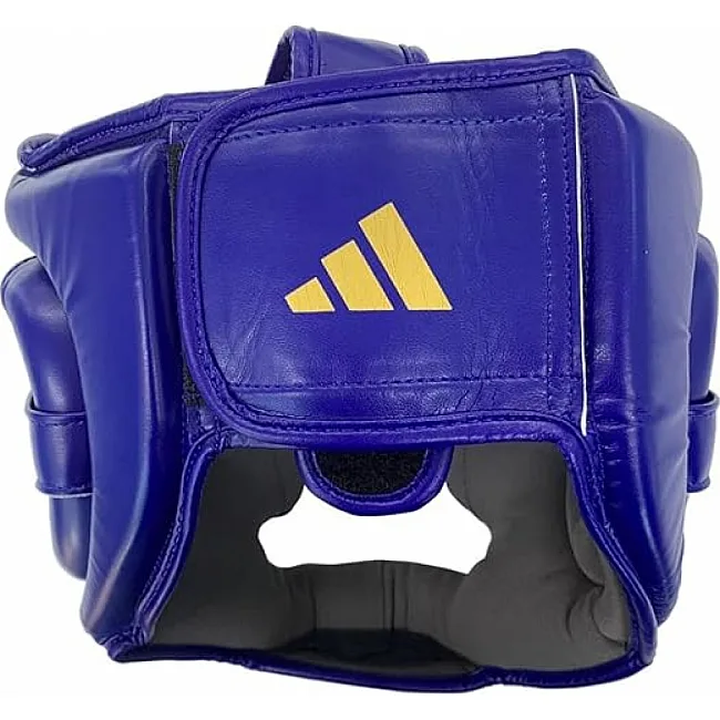 Боксерский шлем ADIDAS Speed Super Pro (сине/золотой, ADISBHG041)