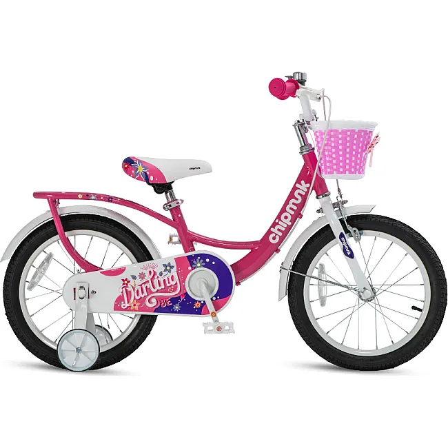 Детский велосипед ROYALBABY Chipmunk Darling 16", OFFICIAL UA, розовый