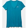 Женская футболка Under Armour Womens Slub V-Neck Aqua Blue