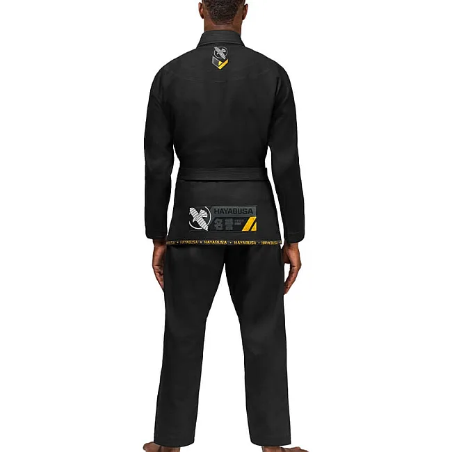 Кимоно для джиу джитсу HAYABUSA Ascend Lightweight Jiu Jitsu Gi Black