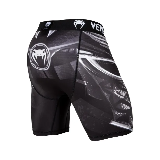 Компрессионные шорты Venum Gladiator 3.0 Vale Tudo Shorts Black White
