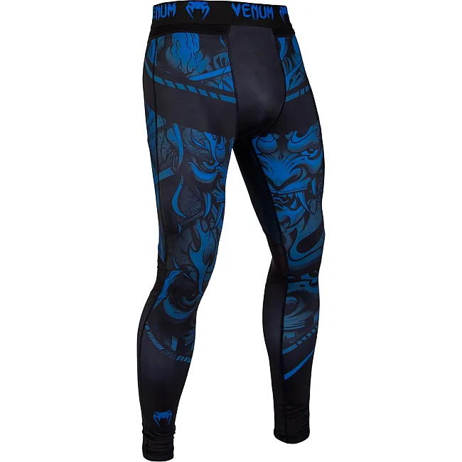 Компресійні штани VENUM Devil Blue Black