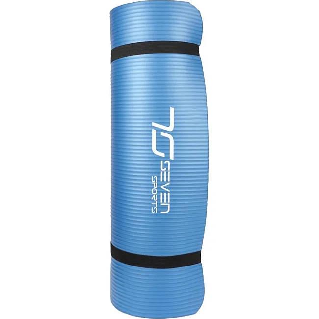 Коврик для йоги 7SPORTS NBR MTS-3 (180x60x1.5см.) Голубой