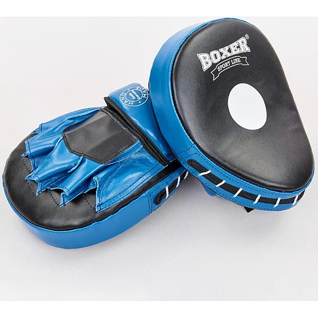 Лапы боксерские Boxer (кожа)