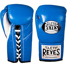 Перчатки для бокса CLETO REYES Official Leather Fight Blue
