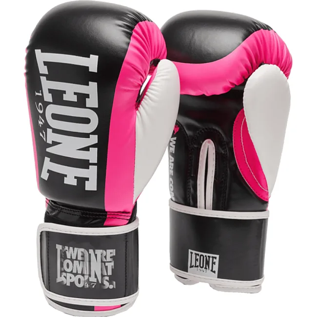 Перчатки для бокса LEONE Logo Wacs Fuxia (10 унций)