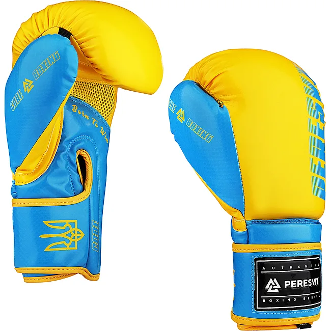 Перчатки для бокса PERESVIT Core Blue Yellow