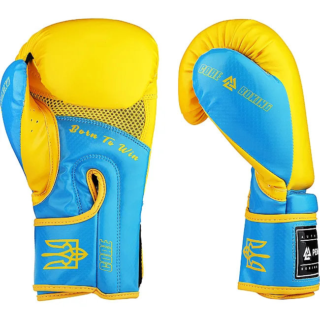 Перчатки для бокса PERESVIT Core Blue Yellow